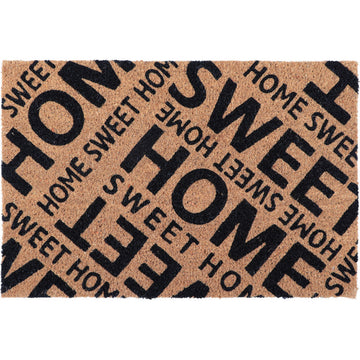 Home Sweet Home bejárati szőnyeg 40x60cm kókusz/PVC