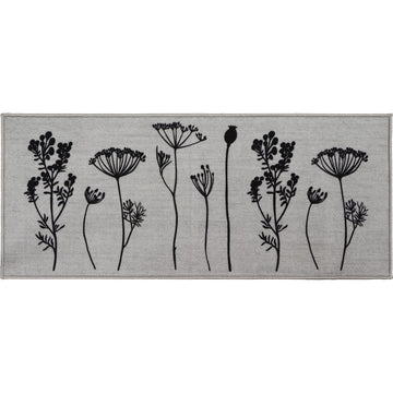 Herbier konyhai szőnyeg, szürke, 50x120 cm