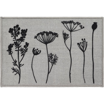 Herbier konyhai szőnyeg, szürke, 50x80 cm