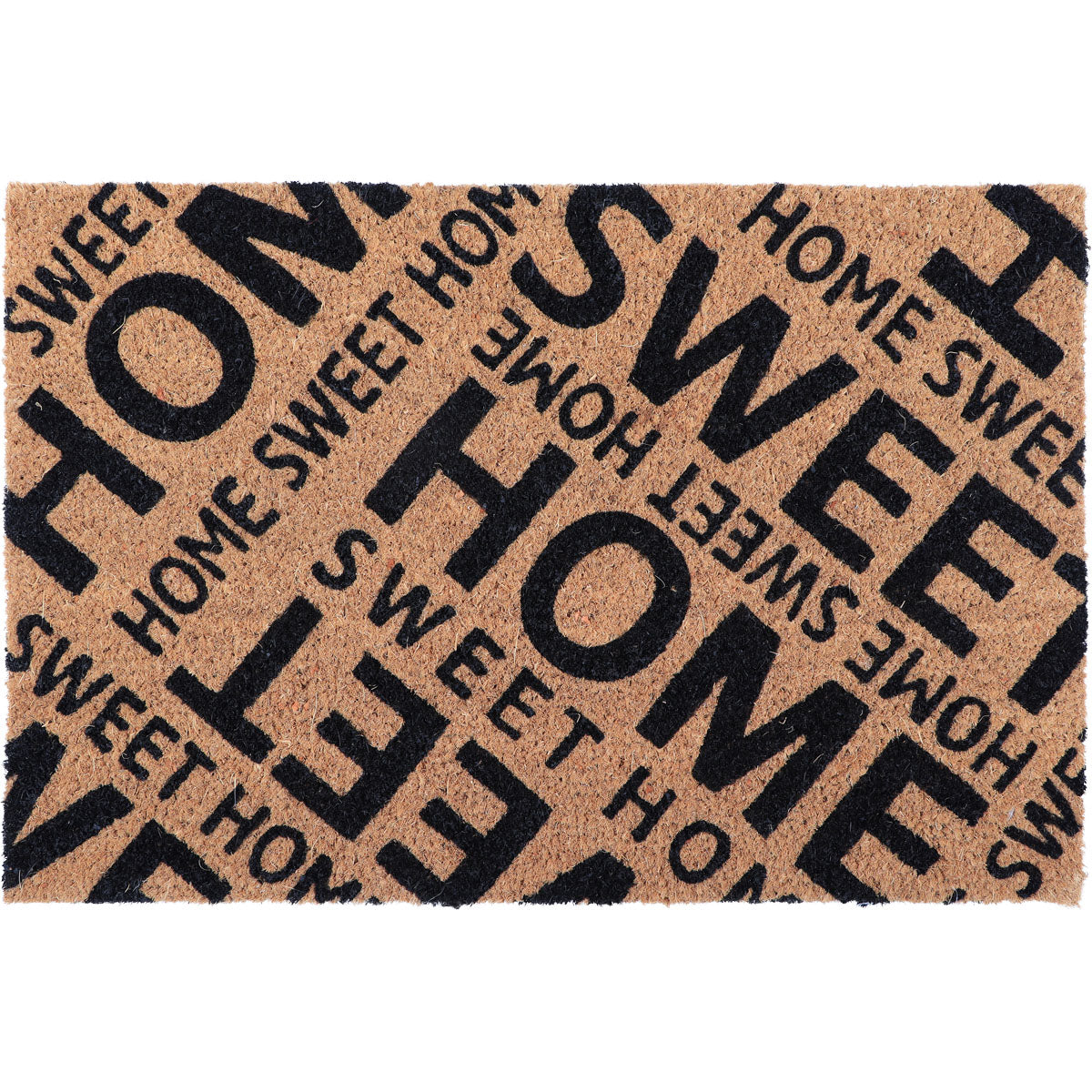 Home Sweet Home bejárati szőnyeg 40x60cm kókusz/PVC