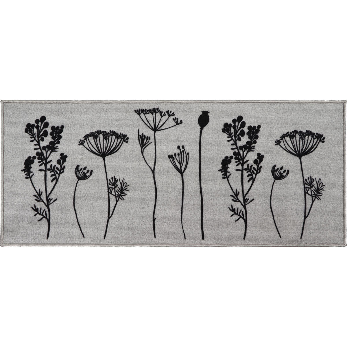 Herbier konyhai szőnyeg, szürke, 50x120 cm
