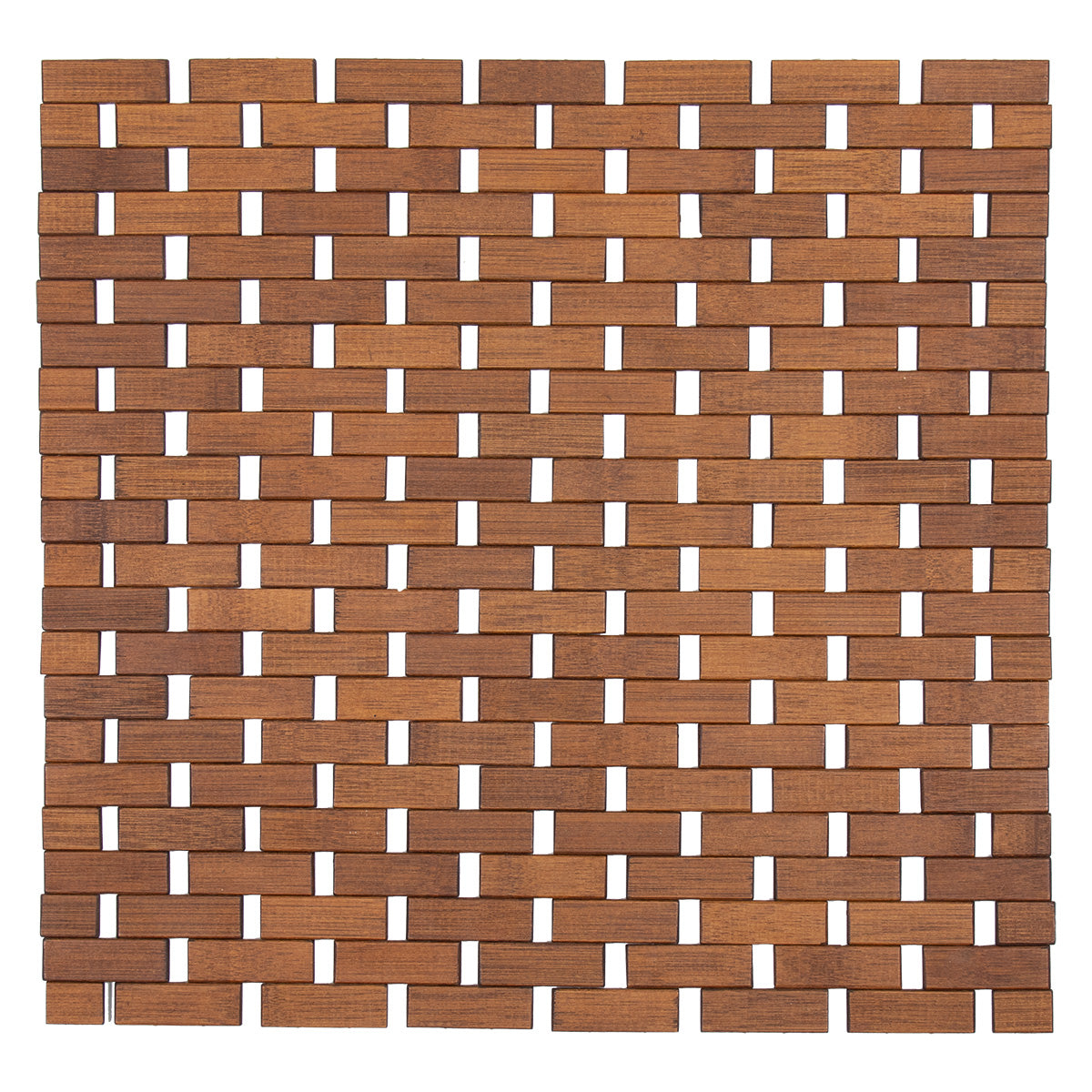 Bambusz Csúszásgátló Deszka 45x45 CM – Natúr Barna