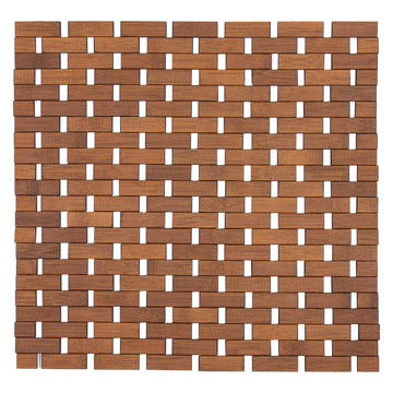 Bambusz Csúszásgátló Deszka 45x45 CM – Natúr Barna