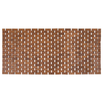 Csúszásgátló bambusz deszka 45x100 CM - Barna