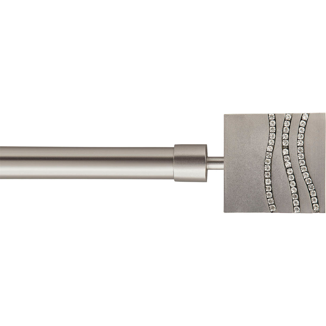 Kihúzható Galéria 210-380 CM Strassz - Matt Ezüst
