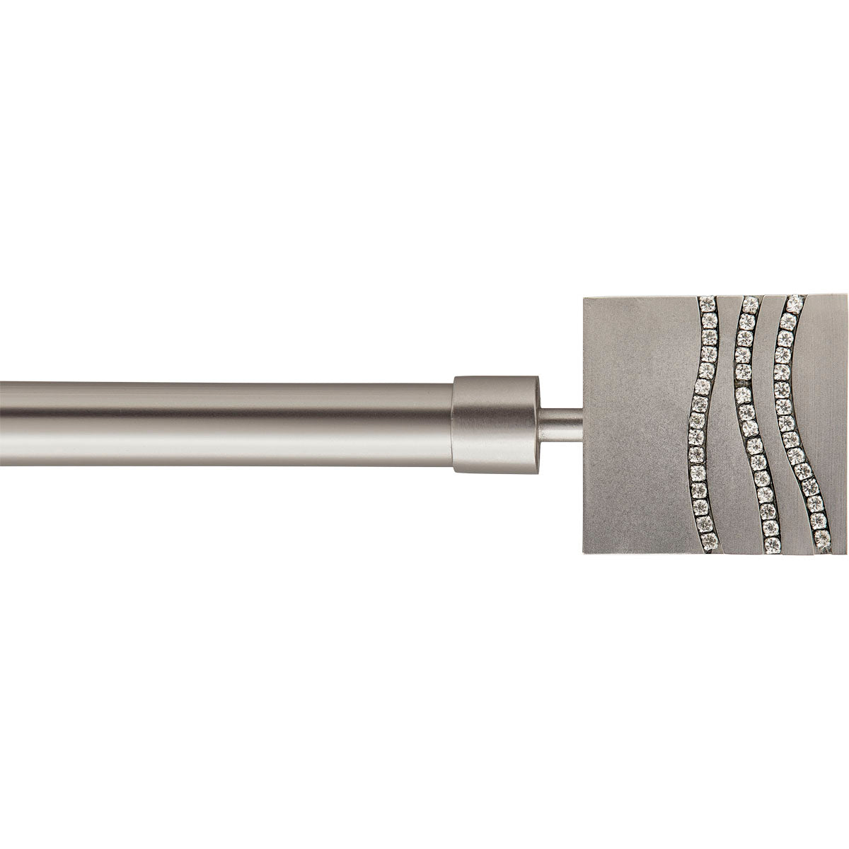 Kihúzható Galéria 210-380 CM Strassz - Matt Ezüst