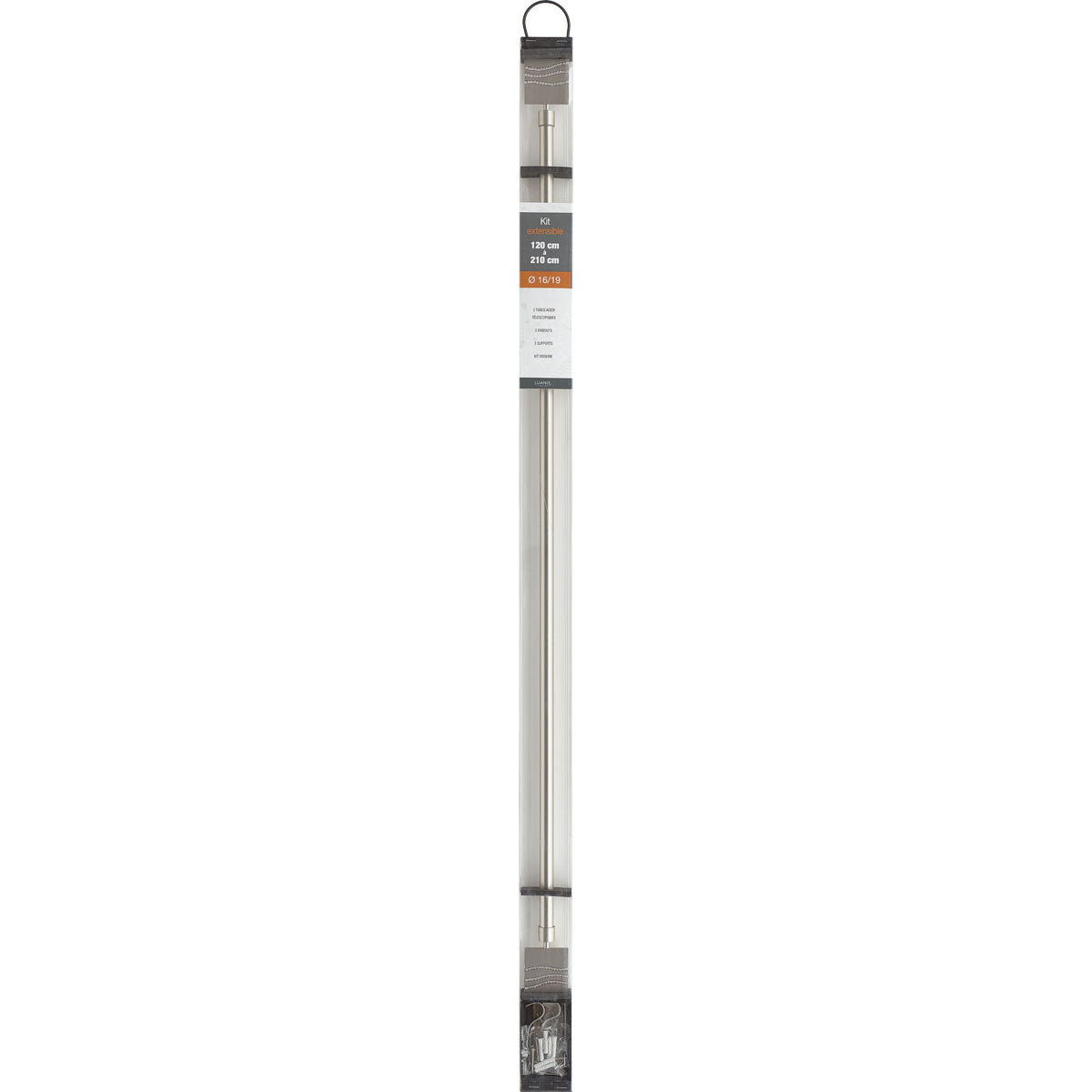Kihúzható Galéria 210-380 CM Strassz - Matt Ezüst