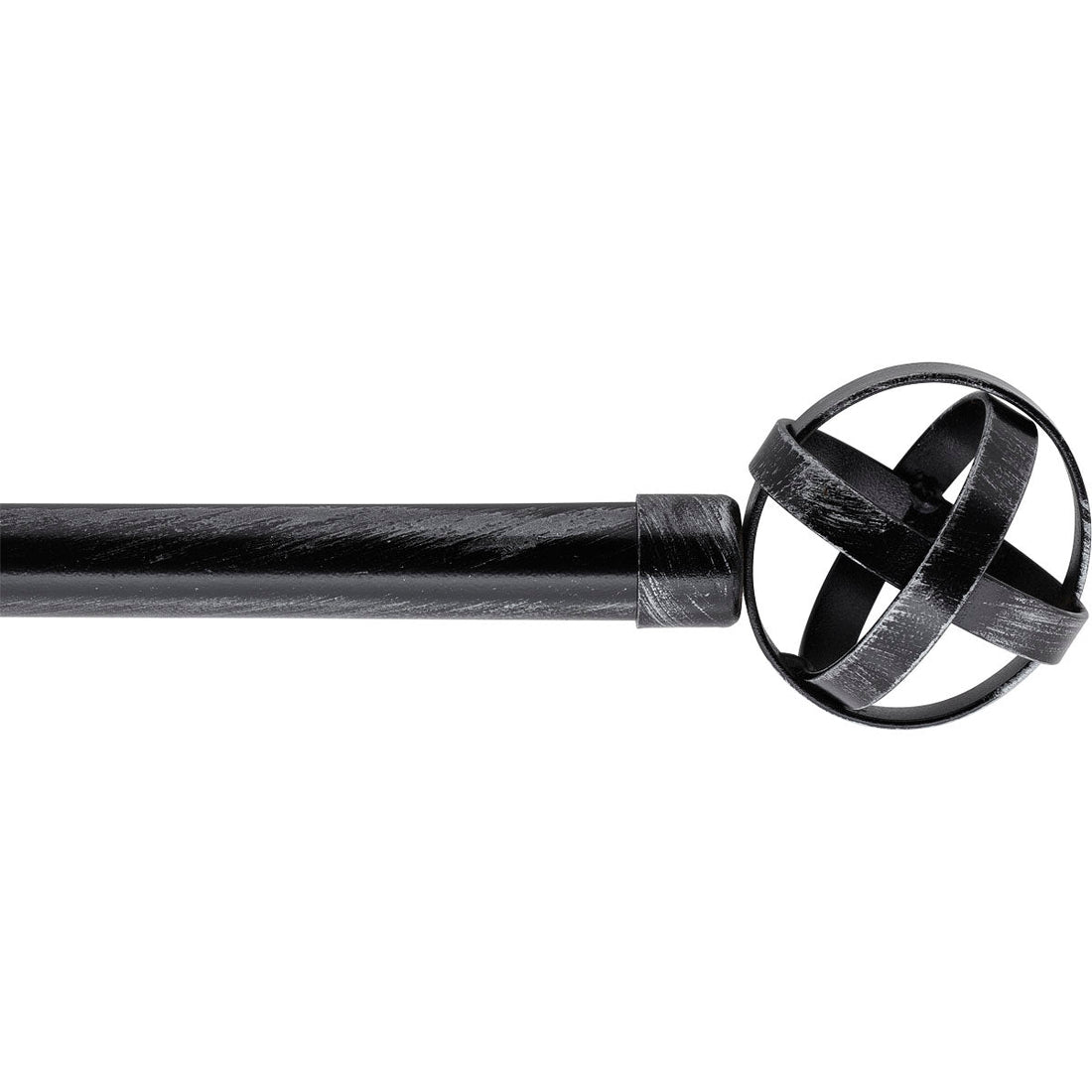 Kihúzható Galéria 120-210 CM Capri - Fekete Ezüst