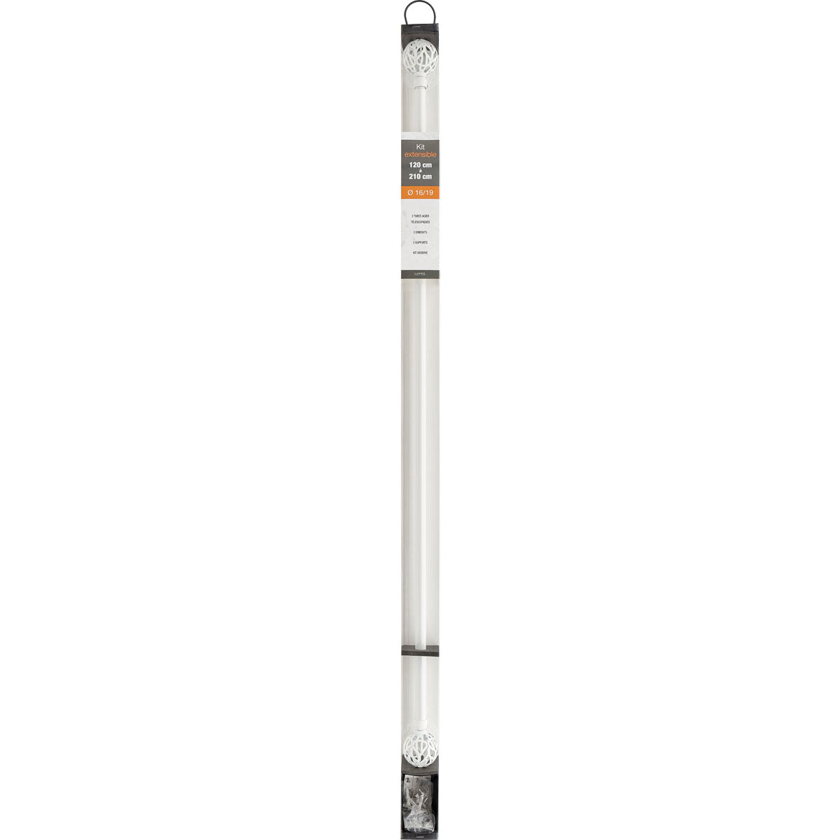 Kihúzható Galéria 210-380 CM Vintage - Matt Fehér