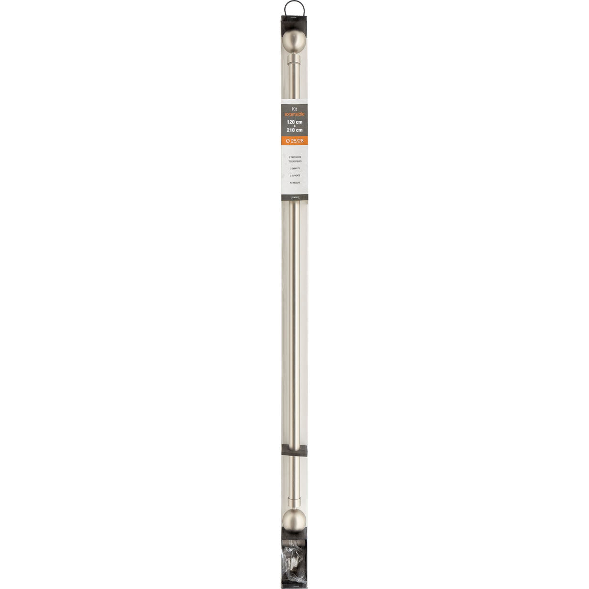 Kihúzható Galéria 120-210 CM Hera - Ezüst