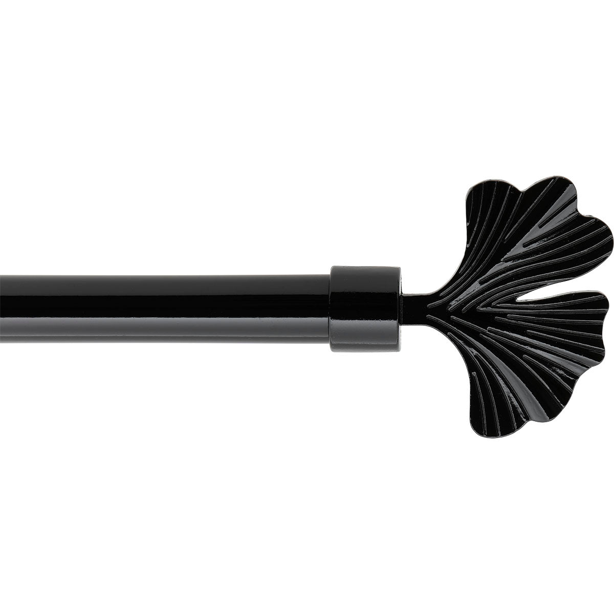 Kihúzható Galéria 120-210 CM Nikko - Fekete