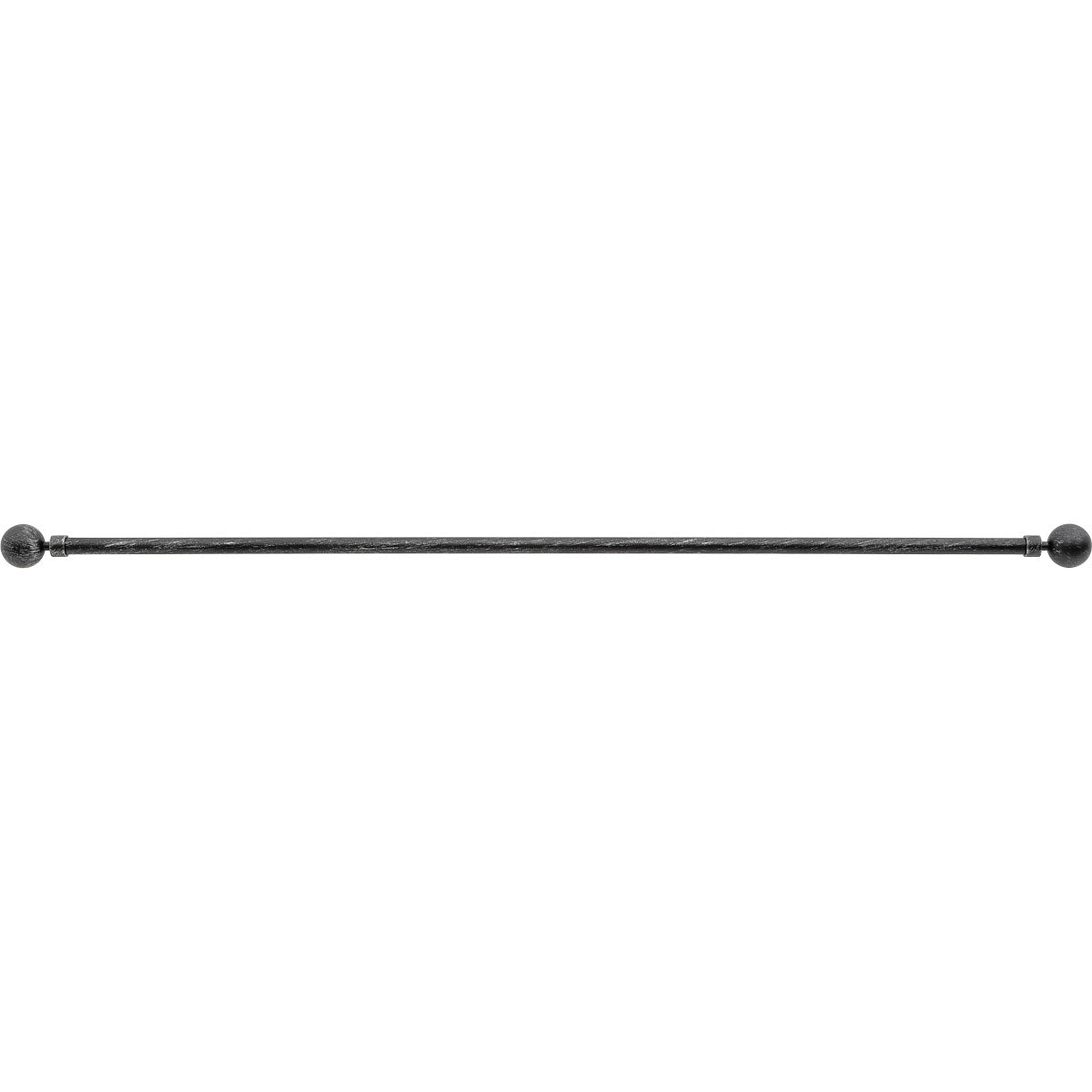 Kihúzható Galéria 120-210 CM Basic - Fekete-Ezüst