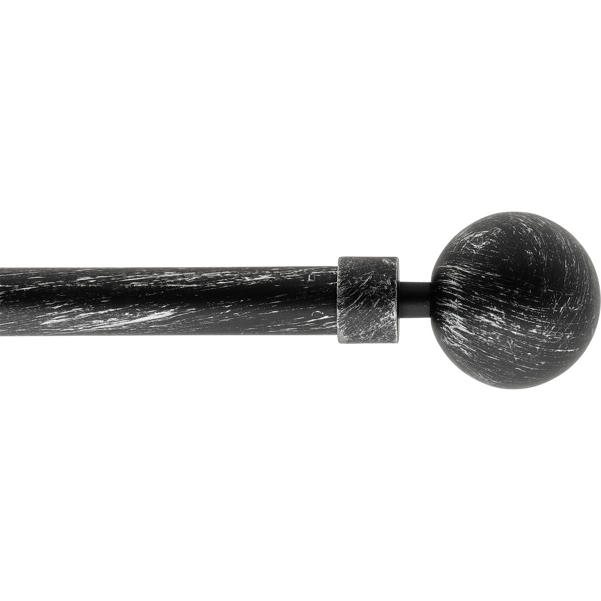 Kihúzható Galéria 120-210 CM Basic - Fekete-Ezüst