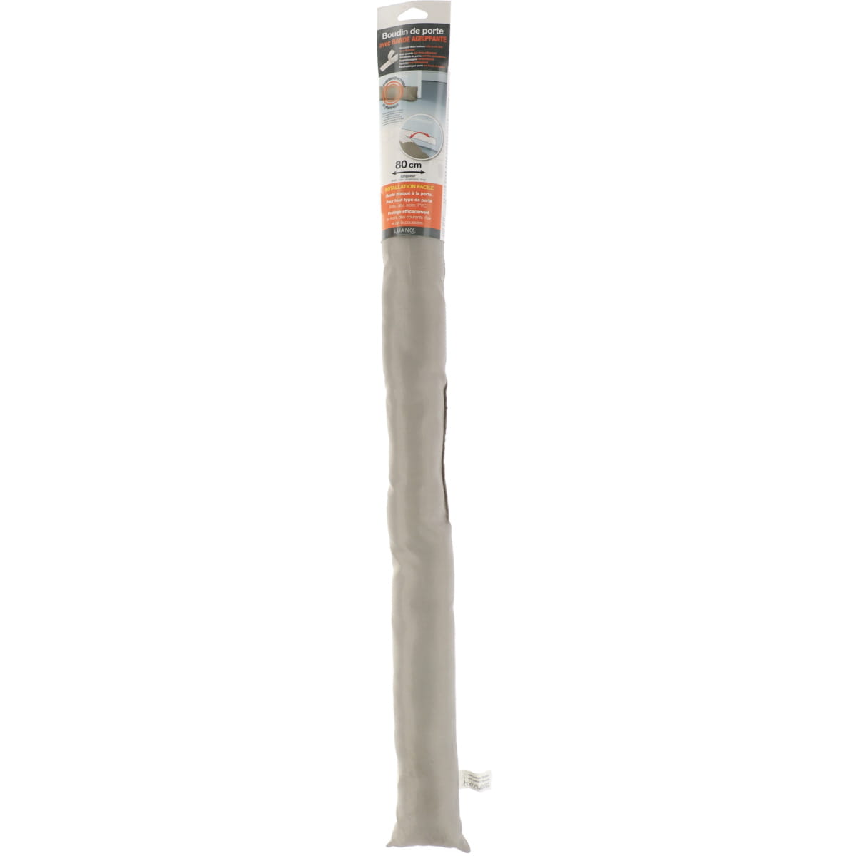 Ajtószigetelő - Szürkésbarna, 80CM