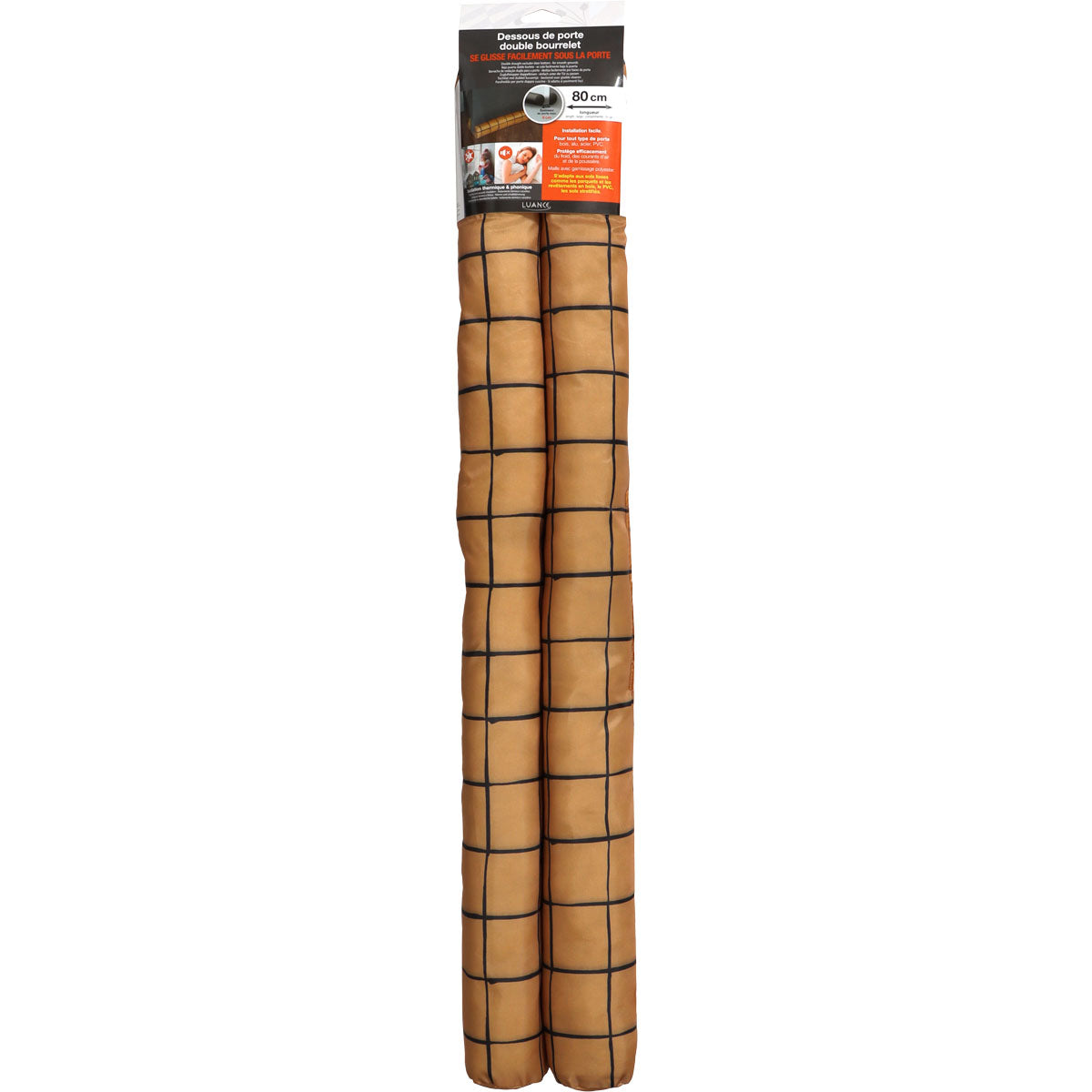 Kétszárnyú ajtószigetelő 80CM - Mustársárga Családi