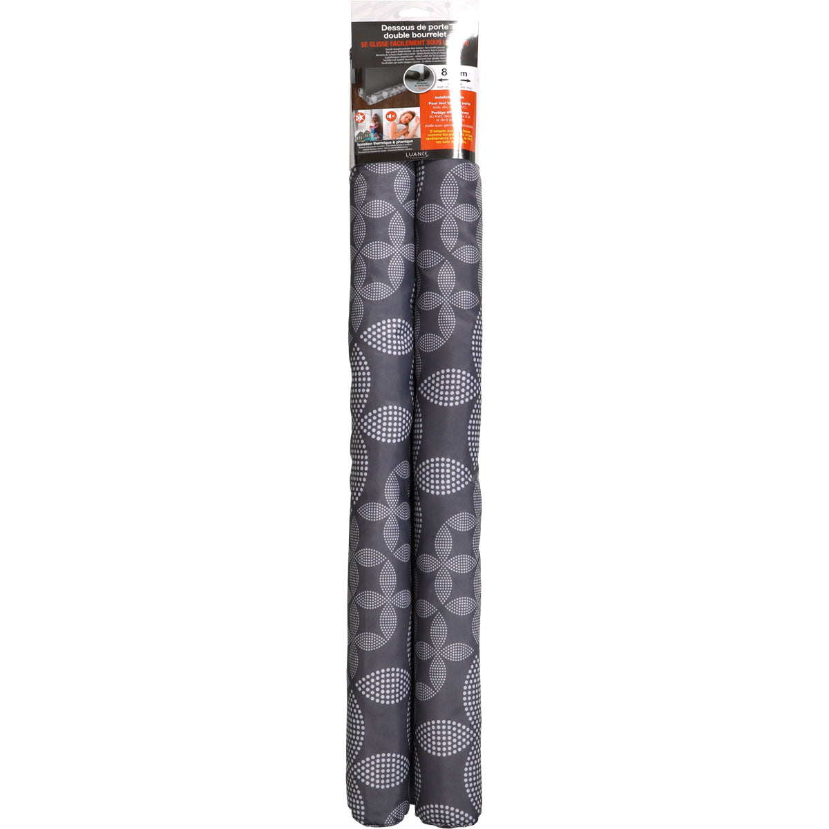 Kétszárnyú ajtószigetelő 80CM - Harmony Grey