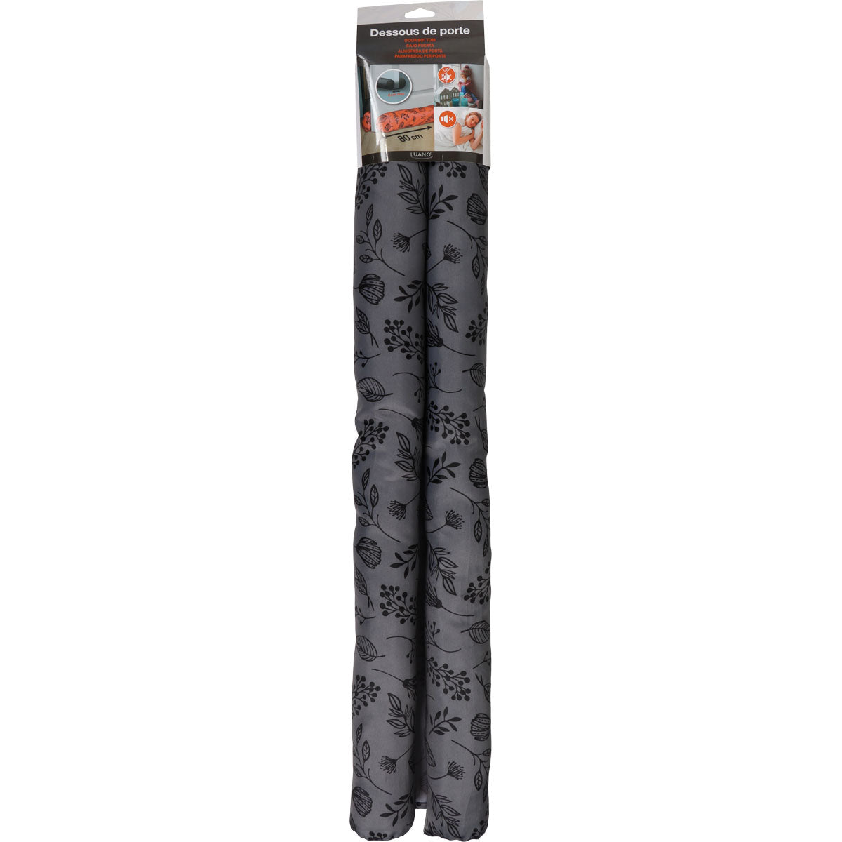Kétszárnyú ajtószigetelő 80CM - Gardena szürke