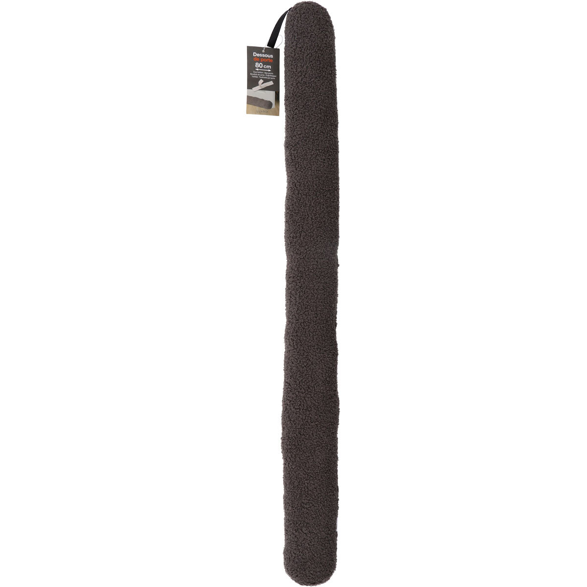 Ajtószigetelő - Antracitszürke Textil Anyag, 80CM, Annes 30 Modell