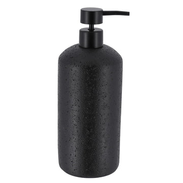 Kőhatású polirezin szappanadagoló 800 ml - Fekete 