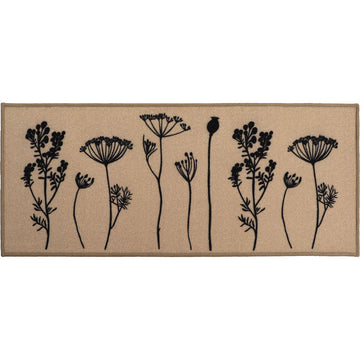Herbier bézs konyhaszőnyeg - 50x120cm