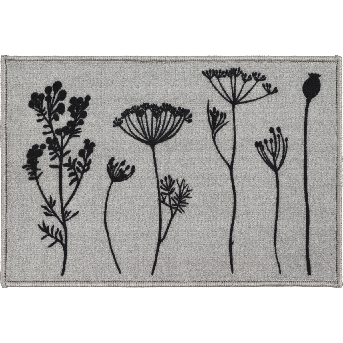 Herbier konyhai szőnyeg, szürke, 50x80 cm