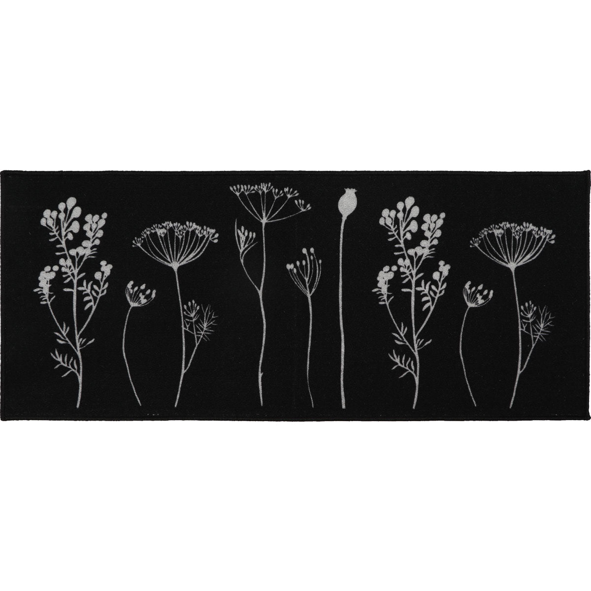 Herbier Noir konyhai szőnyeg - 50X120cm