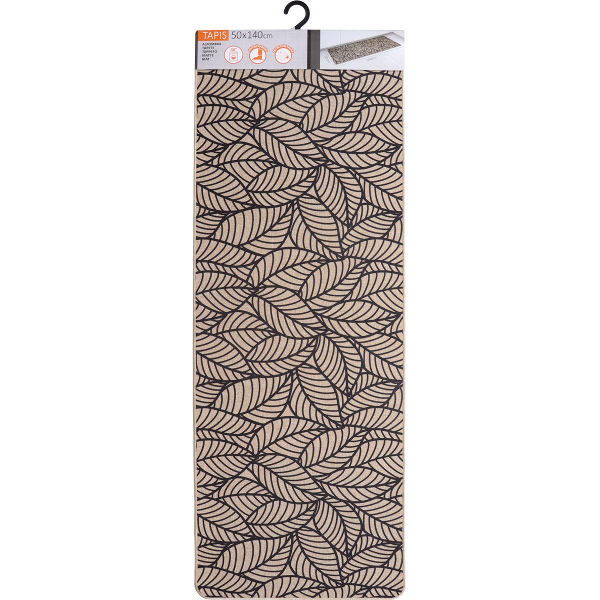 Konyhai szőnyeg Jungle Beige - 50x140cm